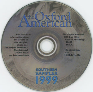 Various : Oxford American Southern Sampler 1999 (CD, Comp, Smplr, Car)