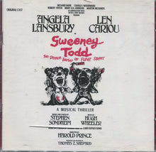 Load image into Gallery viewer, Stephen Sondheim : Sweeney Todd: The Demon Barber Of Fleet Street (Original Cast Recording) (2xCD, Album, RE)
