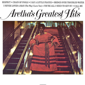 the album cover for Aretha Franklin - Greatest Hits [Vinyl]