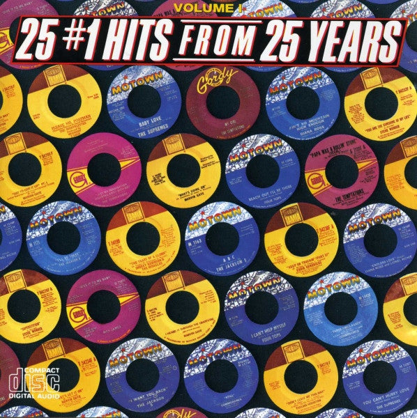 Various : 25 #1 Hits From 25 Years (2xCD, Comp, Club, RE)