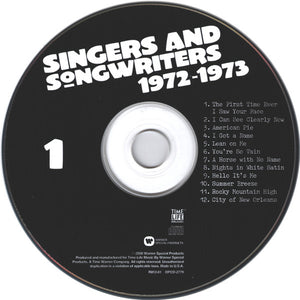 Various : Singers And Songwriters 1972-1973 (2xCD, Comp)