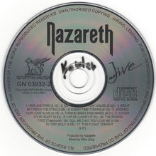 Load image into Gallery viewer, Nazareth (2) : No Jive (CD, Album)
