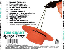 Load image into Gallery viewer, Tom Grant (2) : Mango Tango (CD, Album)
