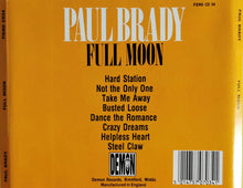 Load image into Gallery viewer, Paul Brady : Full Moon (CD, Album)
