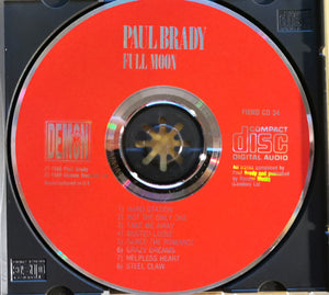 Paul Brady : Full Moon (CD, Album)