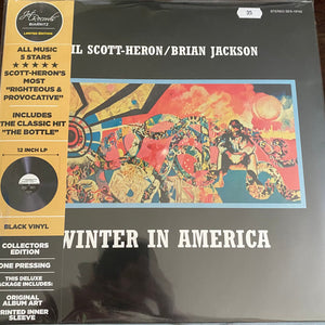 Gil Scott-Heron / Brian Jackson* : Winter In America (LP, Album, Ltd, Jet)