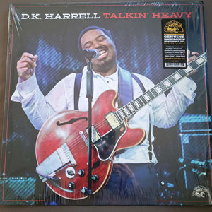 D.K. Harrell : Talkin' Heavy (LP, Album, Blu)