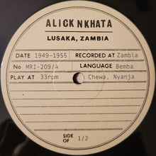 Load image into Gallery viewer, Alick Nkhata : Radio Lusaka (LP, Comp, RE)
