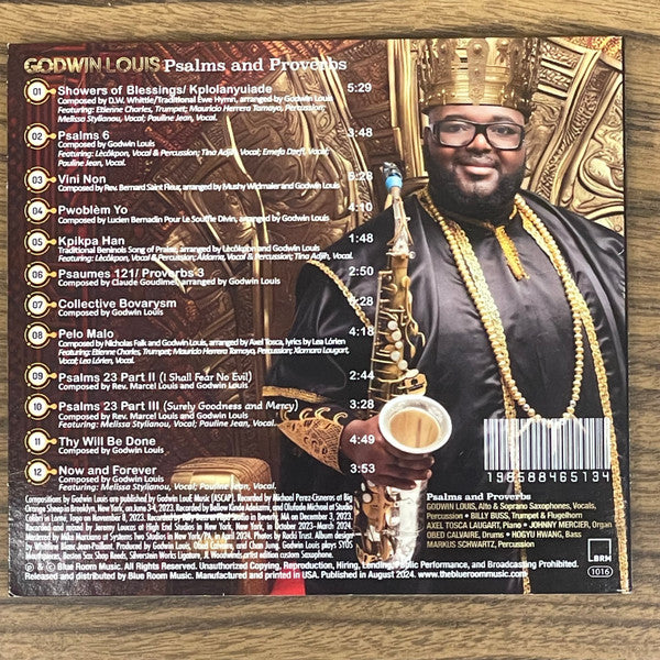 Buy Godwin Louis : Psalms And Proverbs (CD) Online for a great price ...