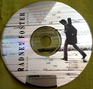 Radney Foster : Del Rio, TX 1959 (CD, Album)