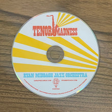 Load image into Gallery viewer, Ryan Middagh Jazz Orchestra Featuring: Jeff Coffin, Joel Frahm, Alex Graham, Don Aliquo, Jovan Quallo, Jenna McClean, Jeremy Wilson : Tenor Madness (CD, Album)

