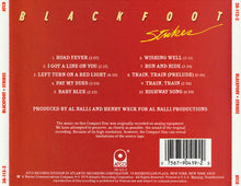 Load image into Gallery viewer, Blackfoot (3) : Strikes (CD, Album, RE, RP, Cin)
