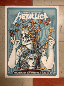 Metallica at MetLife Stadium - 2017 (Poster)