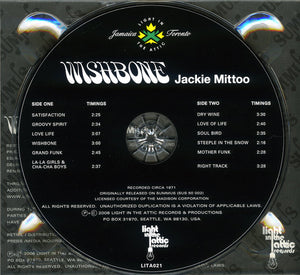 Jackie Mittoo : Wishbone (CD, Album, RE, RM)