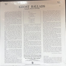 Load image into Gallery viewer, Dean Gitter : Ghost Ballads (LP, Album, Ltd, RE, Ora)
