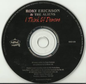 Roky Erickson And The Aliens : I Think Of Demons (CD, Album, RE)