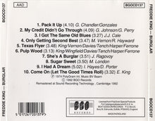 Load image into Gallery viewer, Freddie King : Burglar (CD, Album, RE, RM, Toc)
