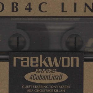 Raekwon : Only Built 4 Cuban Linx... Pt. II (Cass, Album)