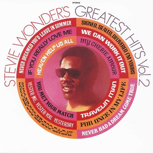 the album cover for Stevie Wonder - Greatest Hits 2 [180 Gram]