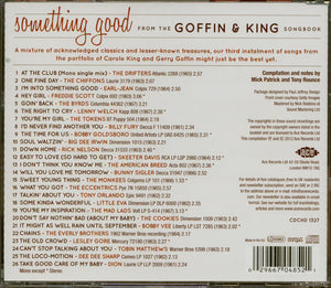 Goffin & King* : Something Good From The Goffin & King Songbook (CD, Comp)