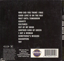 Load image into Gallery viewer, John Mayer Trio With Steve Jordan And Pino Palladino : Try! (Live In Concert) (CD, Album, Dig)
