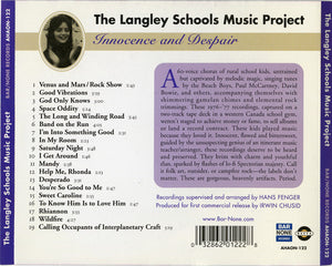 Langley Schools Music Project : Innocence & Despair (CD, Comp)