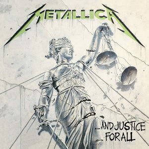the album cover for Metallica - And Justice For All