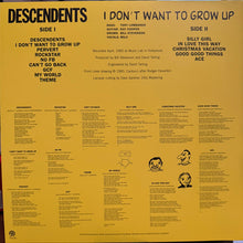 Load image into Gallery viewer, Descendents : I Don't Want To Grow Up (LP, Album, RE)
