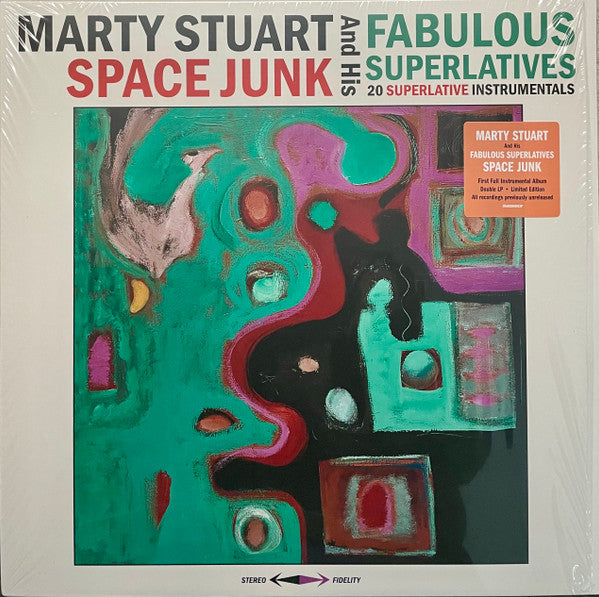 Marty Stuart And His Fabulous Superlatives : Space Junk (2xLP, Album, Blu)