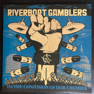 The Riverboat Gamblers : To The Confusion Of Our Enemies (LP, Album, Ltd, RE, RM, Blu)