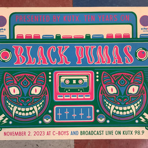 Black Pumas at C-Boys - 2023 (Poster)
