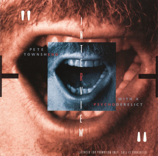 Pete Townshend : Interview With A Psychoderelict (CD, Promo, Transcription)