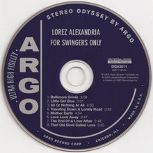 Load image into Gallery viewer, Lorez Alexandria : For Swingers Only (CD, Album, RE)
