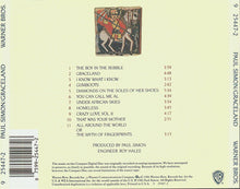 Load image into Gallery viewer, Paul Simon : Graceland (CD, Album, SRC)
