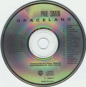Paul Simon : Graceland (CD, Album, SRC)
