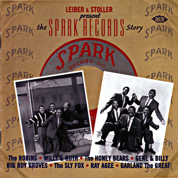 Various : Leiber & Stoller Present The Spark Records Story (CD, Comp, Mono)