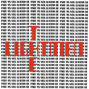 Bubbha Thomas & The Lightmen Plus One : Free As You Wanna Be (LP, Album, Mono, RE)