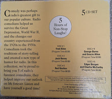 Load image into Gallery viewer, Various : Radio's Greatest Comedians (5xCD, Box)
