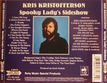 Load image into Gallery viewer, Kris Kristofferson : Spooky Lady's Sideshow (CD, Album, RE)
