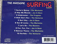 Load image into Gallery viewer, Various : The Awesome Surfing Album (CD, Comp, RE)
