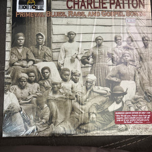 Charley Patton : Primeval Blues, Rags, And Gospel Songs (LP, RSD, Comp)