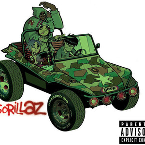 the album cover for Gorillaz - Gorillaz