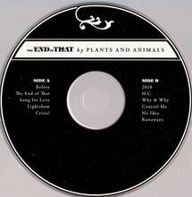 Load image into Gallery viewer, Plants And Animals : The End Of That (CD, Album)
