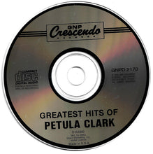 Load image into Gallery viewer, Petula Clark : Greatest Hits Of Petula Clark (CD, Comp, Club, RE, Den)
