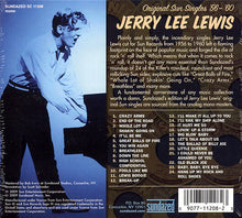 Load image into Gallery viewer, Jerry Lee Lewis : Original Sun Singles '56-'60 (CD, Comp, Mono)
