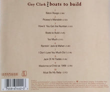 Load image into Gallery viewer, Guy Clark : Boats To Build (CD, Album)
