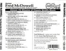Load image into Gallery viewer, Fred McDowell : Good Morning Little School Girl (CD, Comp)
