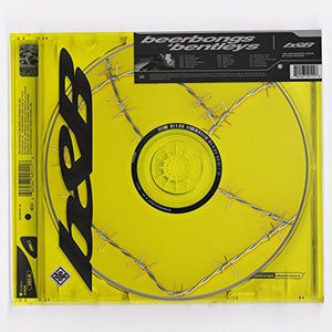 the album cover for Post Malone - Beerbongs & Bentleys