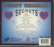 Load image into Gallery viewer, Bobby Charles : Secrets Of The Heart (CD, Album)
