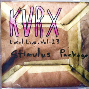 Various : KVRX Local Live, Vol. 13 Stimulus Package (CD, Comp)